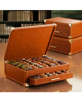 Leather Drawer Set - Stars