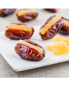 Khidri Dates with Candied Ginger
