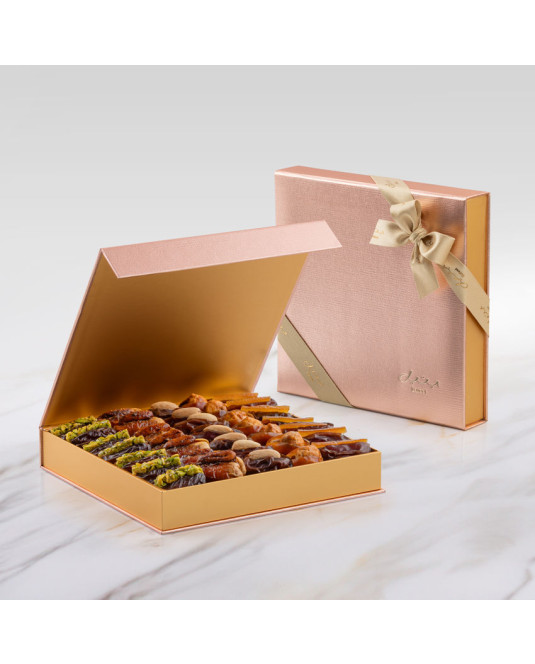 Rose Gold Gift Set Filled Dates